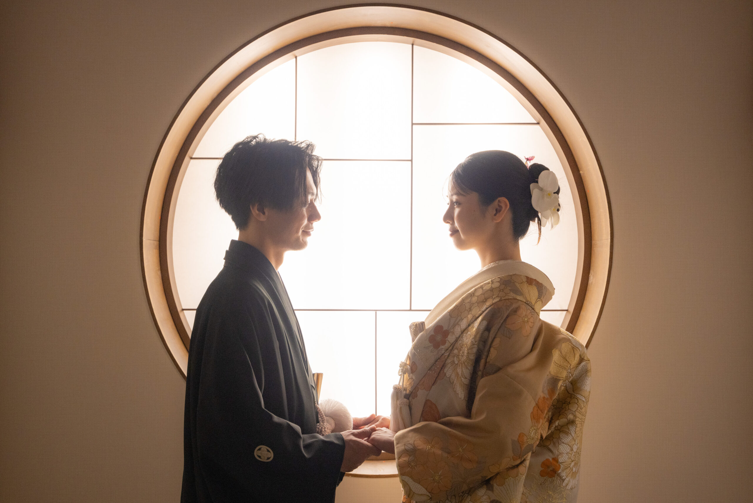 丸窓,フォトウエディング,前撮り