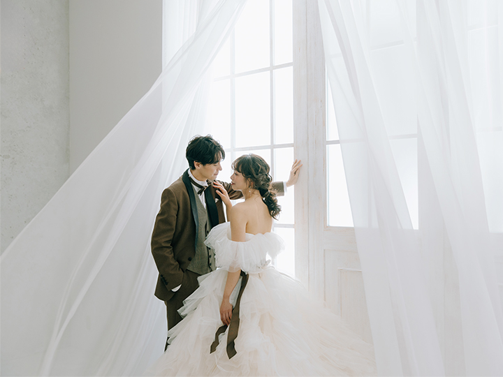 窓,フォトウエディング,前撮り